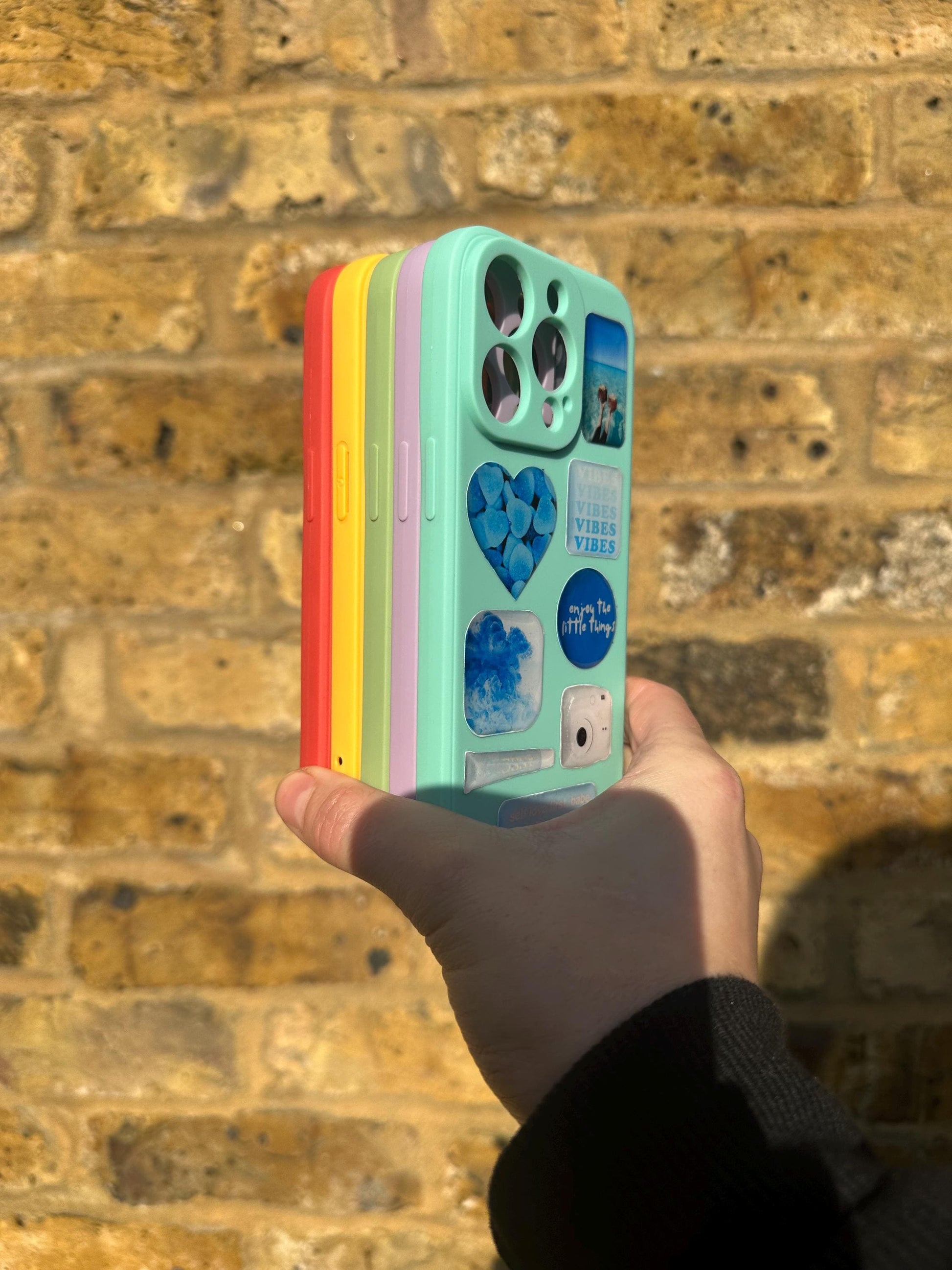 3D Sticker Sheet | Azure vibes edition | resin sticker set | motivational decals | journaling planner accesories | waterproof stickers